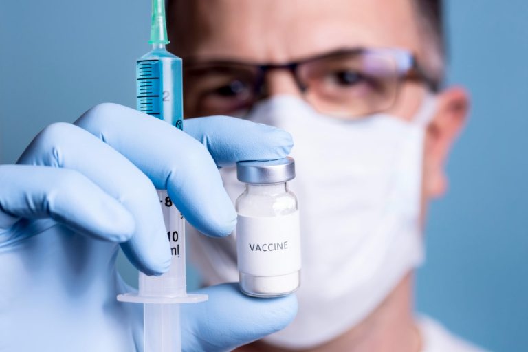 close up view science concept with chemist