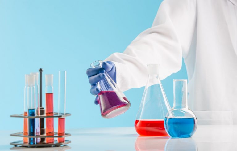 experiments chemistry lab conducting experiment laboratory