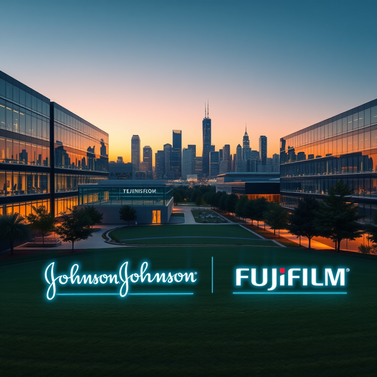 J&J sets aside $2 billion for Fujifilm as part of US manufacturing push