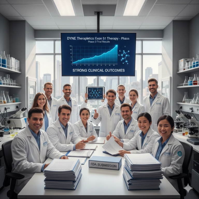 After exon 51 therapy shows strong trial results, Dyne prepares for FDA submission